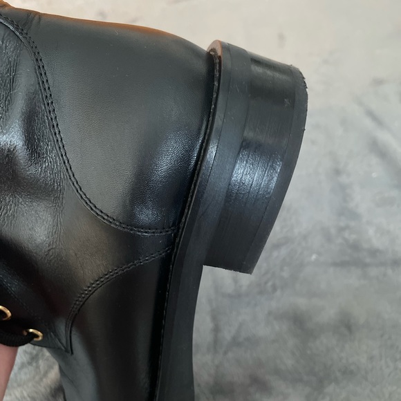 Louis Vuitton boots. Size 36. Black with gold hardware. - Picture 12 of 13